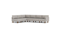 Load image into Gallery viewer, Luna - Sectional - Dream Grey - Low Arms - Tall Legs