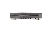Load image into Gallery viewer, Luna - Sectional - Storm Grey - Low Arms - Tall Legs