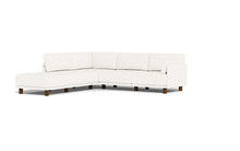 Load image into Gallery viewer, Luna - Sectional - Snowdrift - Low Arms - Low Legs