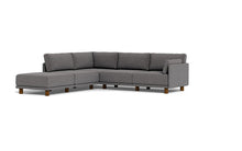 Load image into Gallery viewer, Luna - Sectional - Storm Grey - Low Arms - Low Legs