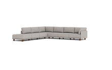 Load image into Gallery viewer, Luna - Sectional - Dream Grey - High Arms - Low Legs