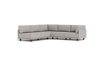 Load image into Gallery viewer, Luna - Sectional - Dream Grey - High Arms - Low Legs