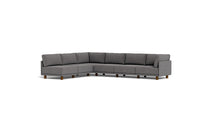 Load image into Gallery viewer, Luna - Sectional - Storm Grey - High Arms - Low Legs
