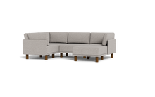 Load image into Gallery viewer, Luna - Sectional - Dream Grey - High Arms - Tall Legs
