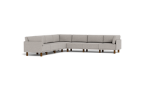 Load image into Gallery viewer, Luna - Sectional - Dream Grey - High Arms - Tall Legs