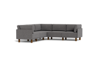 Load image into Gallery viewer, Luna - Sectional - Storm Grey - High Arms - Tall Legs