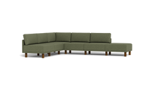 Load image into Gallery viewer, Luna - Sectional - Moss Green - High Arms - Tall Legs