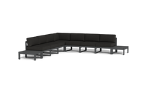 Load image into Gallery viewer, Mistral - Sectional - Pebble - Block - Patio