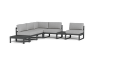 Load image into Gallery viewer, Mistral - Sectional - Pebble - Block - Silver Shade