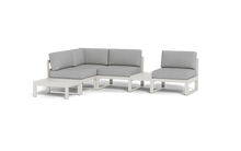 Load image into Gallery viewer, Mistral - Sectional - Sandstone - Block - Silver Shade