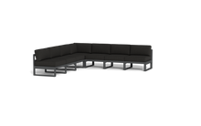 Load image into Gallery viewer, Mistral - Sectional - Pebble - Block - Patio