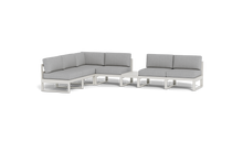 Load image into Gallery viewer, Mistral - Sectional - Sandstone - Block - Silver Shade