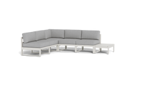 Load image into Gallery viewer, Mistral - Sectional - Sandstone - Block - Silver Shade