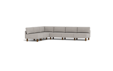 Load image into Gallery viewer, Luna - Sectional - Dream Grey - High Arms - Tall Legs