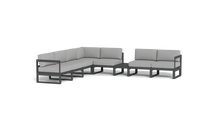 Load image into Gallery viewer, Mistral - Sectional - Pebble - Block - Silver Shade