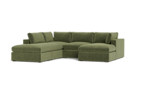 Load image into Gallery viewer, Ciello XL - Sectional - Cypress Green - Regular Arms