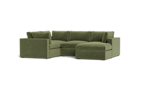 Load image into Gallery viewer, Ciello XL - Sectional - Cypress Green - Regular Arms