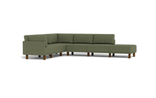 Load image into Gallery viewer, Luna - Sectional - Moss Green - High Arms - Tall Legs