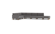 Load image into Gallery viewer, Luna - Sectional - Storm Grey - High Arms - Tall Legs