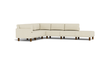 Load image into Gallery viewer, Luna - Sectional - Sunset Beige - High Arms - Tall Legs