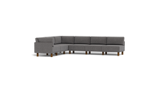 Load image into Gallery viewer, Luna - Sectional - Storm Grey - High Arms - Tall Legs