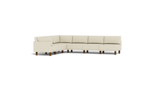 Load image into Gallery viewer, Luna - Sectional - Sunset Beige - High Arms - Tall Legs