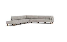 Load image into Gallery viewer, Luna - Sectional - Dream Grey - High Arms - Tall Legs