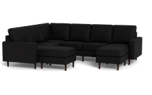 Load image into Gallery viewer, Altus - Sectional - Obsidian - Square Arms