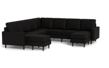 Load image into Gallery viewer, Altus - Sectional - Obsidian - Square Arms