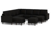 Load image into Gallery viewer, Altus - Sectional - Obsidian - Square Arms