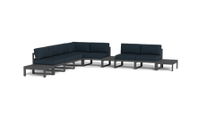 Load image into Gallery viewer, Mistral - Sectional - Pebble - Block - Cool Water