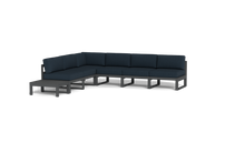 Load image into Gallery viewer, Mistral - Sectional - Pebble - Block - Cool Water