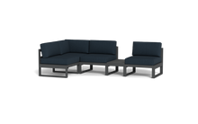 Load image into Gallery viewer, Mistral - Sectional - Pebble - Block - Cool Water