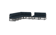 Load image into Gallery viewer, Mistral - Sectional - Pebble - Block - Cool Water