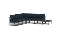 Load image into Gallery viewer, Mistral - Sectional - Pebble - Block - Cool Water