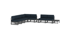 Load image into Gallery viewer, Mistral - Sectional - Pebble - Block - Cool Water