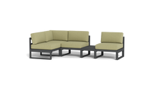 Load image into Gallery viewer, Mistral - Sectional - Pebble - Block - Fern