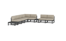 Load image into Gallery viewer, Mistral - Sectional - Pebble - Block - Sandcastle