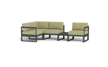 Load image into Gallery viewer, Mistral - Sectional - Pebble - Block - Fern