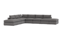 Load image into Gallery viewer, Ciello XL - Sectional - Storm Grey - Regular Arms