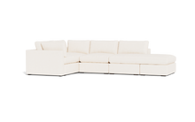 Load image into Gallery viewer, Ciello XL - Sectional - Opal White - Regular Arms