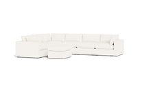 Load image into Gallery viewer, Ciello XL - Sectional - Snowdrift - Regular Arms