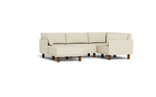 Load image into Gallery viewer, Luna - Sectional - Sunset Beige - High Arms - Tall Legs