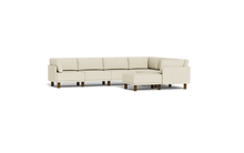 Load image into Gallery viewer, Luna - Sectional - Sunset Beige - High Arms - Tall Legs