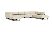 Load image into Gallery viewer, Luna - Sectional - Sunset Beige - High Arms - Tall Legs