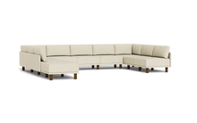 Load image into Gallery viewer, Luna - Sectional - Sunset Beige - High Arms - Tall Legs