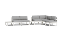 Load image into Gallery viewer, Mistral - Sectional - Sandstone - Block - Silver Shade