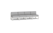 Load image into Gallery viewer, Mistral - Sofa - Sandstone - Block - Silver Shade