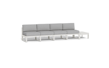 Load image into Gallery viewer, Mistral - Sofa - Sandstone - Block - Silver Shade