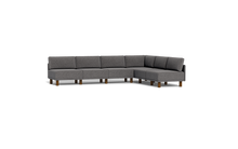 Load image into Gallery viewer, Luna - Sectional - Storm Grey - High Arms - Tall Legs